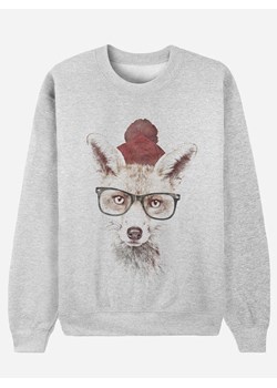 WOOOP Bluza &quot;Pretty Cool Outside&quot; w kolorze szarym ze sklepu Limango Polska w kategorii Bluzy damskie - zdjęcie 187710850