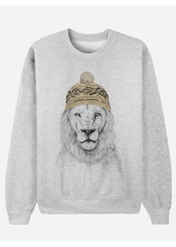WOOOP Bluza &quot;Winter is coming&quot; w kolorze szarym ze sklepu Limango Polska w kategorii Bluzy damskie - zdjęcie 187710852
