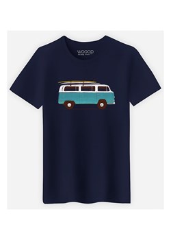WOOOP Koszulka &quot;Blue Van&quot; w kolorze granatowym ze sklepu Limango Polska w kategorii T-shirty męskie - zdjęcie 187710892