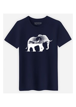 WOOOP Koszulka &quot;Wild Africa&quot; w kolorze granatowym ze sklepu Limango Polska w kategorii T-shirty męskie - zdjęcie 187710894