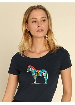 WOOOP Koszulka &quot;Fresh Paint&quot; w kolorze granatowym ze sklepu Limango Polska w kategorii Bluzki damskie - zdjęcie 187710902