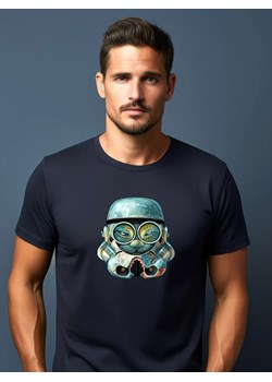 WOOOP Koszulka &quot;Trooper Cat&quot; w kolorze granatowym ze sklepu Limango Polska w kategorii T-shirty męskie - zdjęcie 187710963