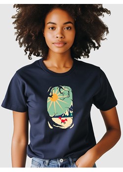 WOOOP Koszulka w kolorze granatowym ze sklepu Limango Polska w kategorii Bluzki damskie - zdjęcie 187711020