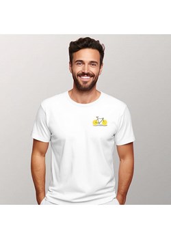 WOOOP Koszulka &quot;Zest&quot; w kolorze białym ze sklepu Limango Polska w kategorii T-shirty męskie - zdjęcie 187711041