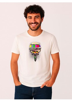 WOOOP Koszulka &quot;No signal&quot; w kolorze białym ze sklepu Limango Polska w kategorii T-shirty męskie - zdjęcie 187711071