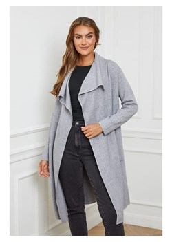 Soft Cashmere Kardigan w kolorze szarym ze sklepu Limango Polska w kategorii Swetry damskie - zdjęcie 187711094