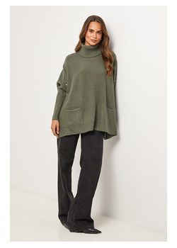 Soft Cashmere Golf w kolorze khaki ze sklepu Limango Polska w kategorii Swetry damskie - zdjęcie 187711201