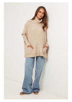 Soft Cashmere Golf w kolorze szarobrązowym ze sklepu Limango Polska w kategorii Swetry damskie - zdjęcie 187711211