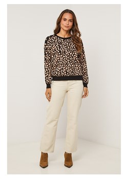 Soft Cashmere Sweter w kolorze czarno-jasnobrązowym ze sklepu Limango Polska w kategorii Swetry damskie - zdjęcie 187711331