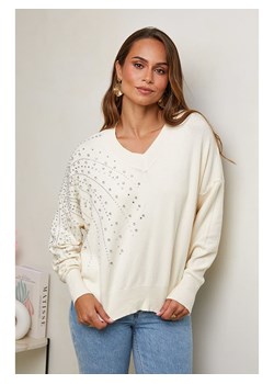 Soft Cashmere Sweter w kolorze kremowym ze sklepu Limango Polska w kategorii Swetry damskie - zdjęcie 187711542