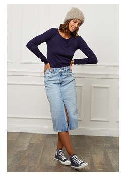 Soft Cashmere Sweter w kolorze granatowym ze sklepu Limango Polska w kategorii Swetry damskie - zdjęcie 187711801