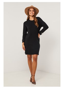 Soft Cashmere Sukienka dzianinowa w kolorze czarnym ze sklepu Limango Polska w kategorii Sukienki - zdjęcie 187712284