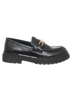 Patrizia Pepe Mokasyny w kolorze czarnym ze sklepu Limango Polska w kategorii Mokasyny damskie - zdjęcie 187712373