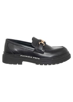 Patrizia Pepe Mokasyny w kolorze czarnym ze sklepu Limango Polska w kategorii Mokasyny damskie - zdjęcie 187712381
