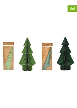 G. Wurm Dekoracje (2 szt.) w kolorze zielonym - wys. 30 x Ø 15 cm ze sklepu Limango Polska w kategorii Dekoracje - zdjęcie 187712934