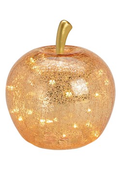 G. Wurm Dekoracja LED &quot;Apple&quot; w kolorze beżowym - wys. 24 x Ø 22 cm ze sklepu Limango Polska w kategorii Oświetlenie - zdjęcie 187712961