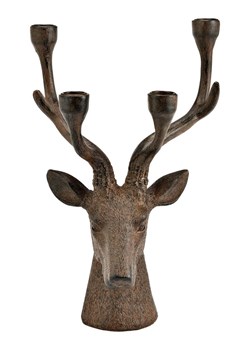 G. Wurm Świecznik w kolorze brązowym - 21 x 34 x 15 cm ze sklepu Limango Polska w kategorii Świeczniki - zdjęcie 187713033