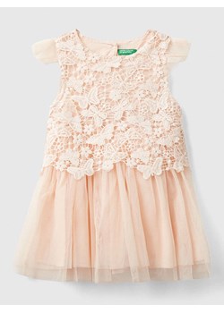 Benetton Sukienka w kolorze jasnoróżowym ze sklepu Limango Polska w kategorii Sukienki niemowlęce - zdjęcie 187713530