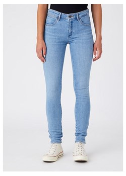 Wrangler Dżinsy - Skinny fit - w kolorze błękitnym ze sklepu Limango Polska w kategorii Jeansy damskie - zdjęcie 187715112