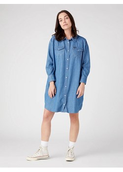 Wrangler Sukienka w kolorze niebieskim ze sklepu Limango Polska w kategorii Sukienki - zdjęcie 187715233