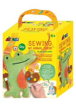 Avenir Zestaw do szycia &quot;Umhänger Krokodil&quot; - 6+ ze sklepu Limango Polska w kategorii Zabawki - zdjęcie 187716330