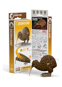 Eugy Zestaw do majsterkowania 3D &quot;Kiwi&quot; - 6+ ze sklepu Limango Polska w kategorii Zabawki - zdjęcie 187716392