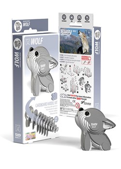 Eugy Zestaw do majsterkowania 3D &quot;Wolf&quot; - 6+ ze sklepu Limango Polska w kategorii Zabawki - zdjęcie 187716510