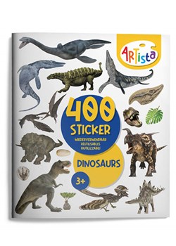 Artista Książeczka z naklejkami &quot;Dinosaurs&quot; - 3+ ze sklepu Limango Polska w kategorii Zabawki - zdjęcie 187716632