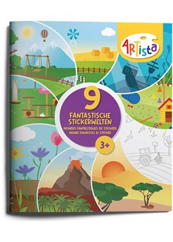 Artista Książeczka z naklejkami - 3+ ze sklepu Limango Polska w kategorii Zabawki - zdjęcie 187716633