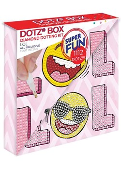 DIAMOND DOTZ Zestaw kreatywny &quot;Diamond Painting LOL&quot; - 7+ ze sklepu Limango Polska w kategorii Zabawki - zdjęcie 187716873