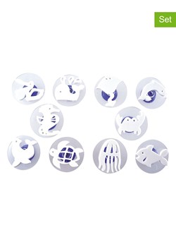 BLS 10-częściowy zestaw stempli w kolorze białym ze sklepu Limango Polska w kategorii Zabawki - zdjęcie 187716984