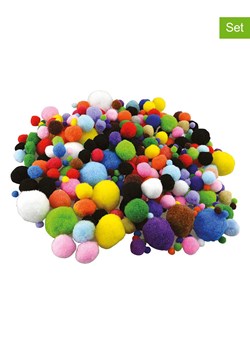 GOWI Pompony (800 szt.) w różnych kolorach ze sklepu Limango Polska w kategorii Zabawki - zdjęcie 187716992