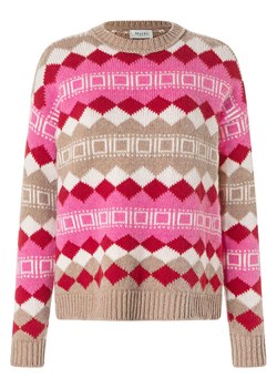 Maerz Muenchen Wełniany sweter w kolorze beżowo-różowo-czerwonym ze sklepu Limango Polska w kategorii Swetry damskie - zdjęcie 187717170