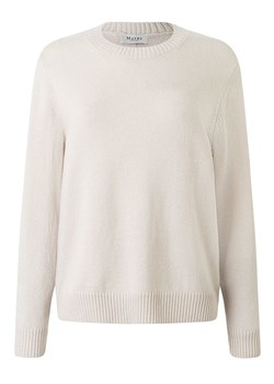 Maerz Muenchen Wełniany sweter w kolorze białym ze sklepu Limango Polska w kategorii Swetry damskie - zdjęcie 187717191