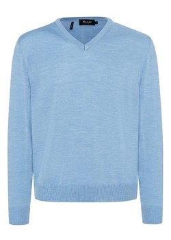 Maerz Muenchen Wełniany sweter w kolorze błękitnym ze sklepu Limango Polska w kategorii Swetry męskie - zdjęcie 187717263