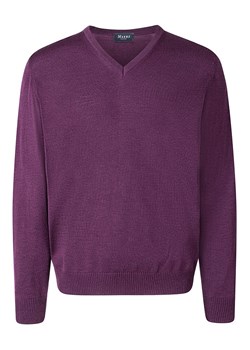 Maerz Muenchen Wełniany sweter w kolorze fioletowym ze sklepu Limango Polska w kategorii Swetry męskie - zdjęcie 187717272