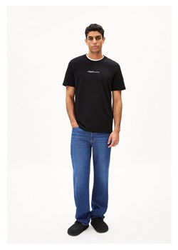 armedangels Koszulka &quot;Maarkos Ikograph&quot; w kolorze czarnym ze sklepu Limango Polska w kategorii T-shirty męskie - zdjęcie 187717314