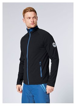 Chiemsee Kurtka polarowa w kolorze czarno-niebieskim ze sklepu Limango Polska w kategorii Bluzy męskie - zdjęcie 187717553
