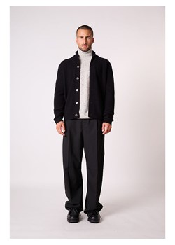 Perfect Cashmere Kaszmirowy kardigan &quot;Gilmour&quot; w kolorze czarnym ze sklepu Limango Polska w kategorii Swetry męskie - zdjęcie 187718624