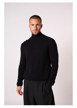 Perfect Cashmere Kaszmirowy sweter &quot;Greg&quot; w kolorze czarnym ze sklepu Limango Polska w kategorii Swetry męskie - zdjęcie 187718630
