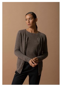Perfect Cashmere Kaszmirowy kardigan w kolorze brązowym ze sklepu Limango Polska w kategorii Swetry damskie - zdjęcie 187718880