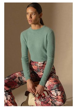 Perfect Cashmere Kaszmirowy sweter &quot;Kylie&quot; w kolorze turkusowym ze sklepu Limango Polska w kategorii Swetry damskie - zdjęcie 187719182