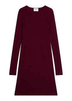 Perfect Cashmere Kaszmirowa sukienka &quot;Lola&quot; w kolorze bordowym ze sklepu Limango Polska w kategorii Sukienki - zdjęcie 187719220