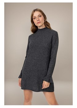 Perfect Cashmere Kaszmirowa sukienka &quot;Lyamia&quot; w kolorze antracytowym ze sklepu Limango Polska w kategorii Sukienki - zdjęcie 187719251