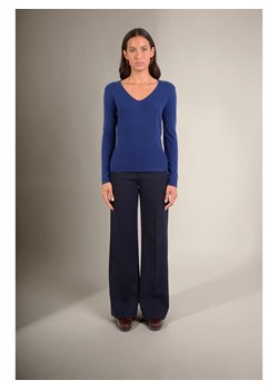 Perfect Cashmere Kaszmirowy sweter w kolorze niebieskim ze sklepu Limango Polska w kategorii Swetry damskie - zdjęcie 187719462