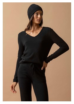 Perfect Cashmere Kaszmirowy sweter w kolorze czarnym ze sklepu Limango Polska w kategorii Swetry damskie - zdjęcie 187719471