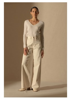 Perfect Cashmere Kaszmirowy sweter w kolorze kremowym ze sklepu Limango Polska w kategorii Swetry damskie - zdjęcie 187719491