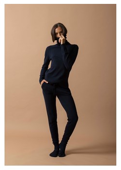 Perfect Cashmere Kaszmirowy golf w kolorze granatowym ze sklepu Limango Polska w kategorii Swetry damskie - zdjęcie 187719534