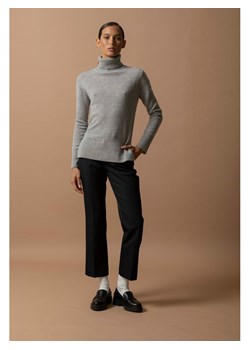 Perfect Cashmere Kaszmirowy golf w kolorze szarym ze sklepu Limango Polska w kategorii Swetry damskie - zdjęcie 187719570