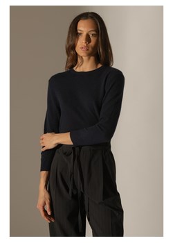 Perfect Cashmere Kaszmirowy sweter w kolorze granatowym ze sklepu Limango Polska w kategorii Swetry damskie - zdjęcie 187719593